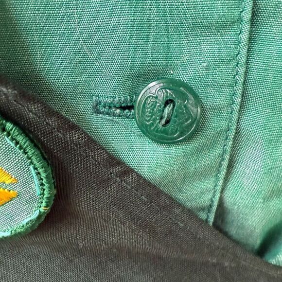 Vintage 50s Girl Scout Uniform and Sash Womens Small Medium S M - Picture 9 of 10